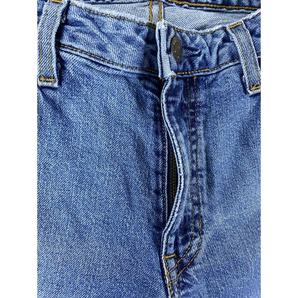 Gap Bootcut Jeans Women's 27 Blue Denim Stretch Flat Front 5-Pockets Y2K Casual - Picture 5 of 16